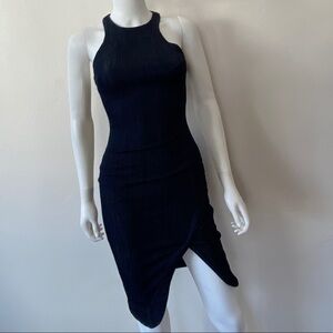 ELIZABETH AND JAMES Blue Denim Like Dress Size: 0